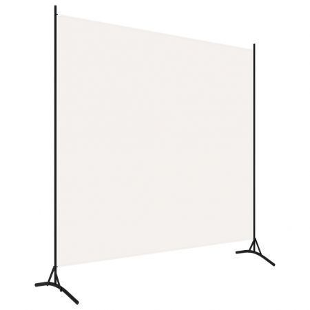 1-Panel Room Divider White 175x180 cm