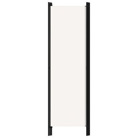 3-Panel Room Divider White 150x180 cm