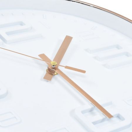 Wall Clock Copper Look 30 cm