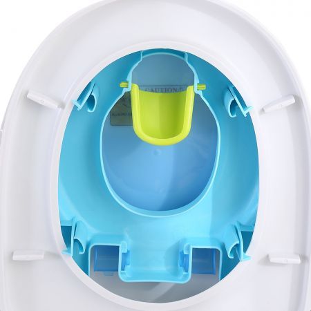 Kids Potty Trainer Seat Safety Blue