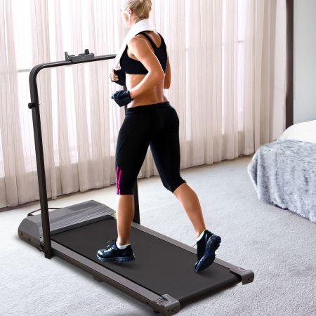 Electric Treadmill Walking Pad Home Office Gym Exercise Fitness Foldable Compact