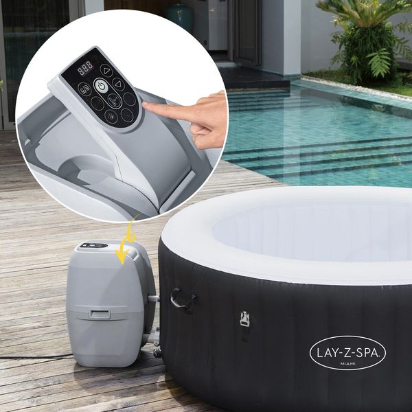 Bestway 4 Person Inflatable Spa Hot Tub