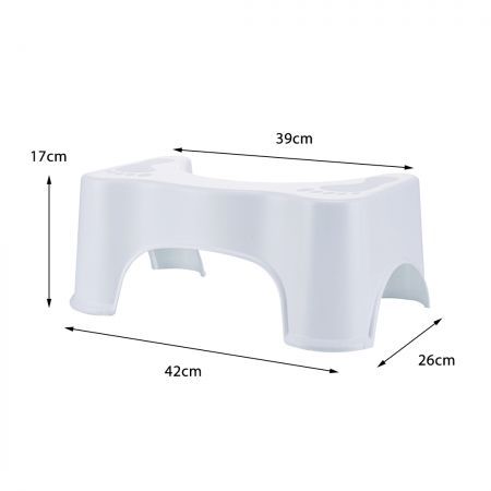 2 Pcs Most Comfortable Toilet Potty Stool Consitipation Relief