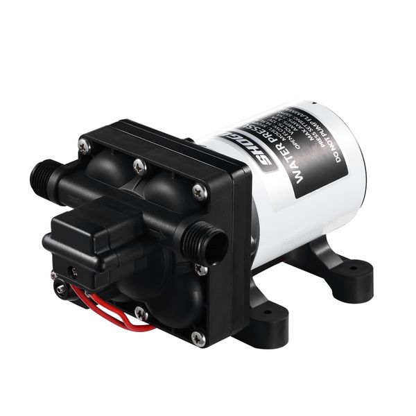 DC 12V 14.5L/min self-priming Water Pressure Diaphragm Pump Caravan Trailer Boat.