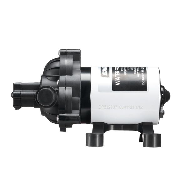 12V 3-Chamber Diaphragm Water Pressure Pump 12.5L/min Self-priming Caravan Trailer Boat