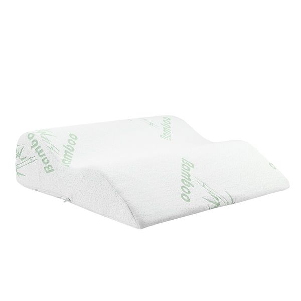 Pillow Foam Pillow Leg Raiser Support Bamboo Cover Elevation Bed Luxdream