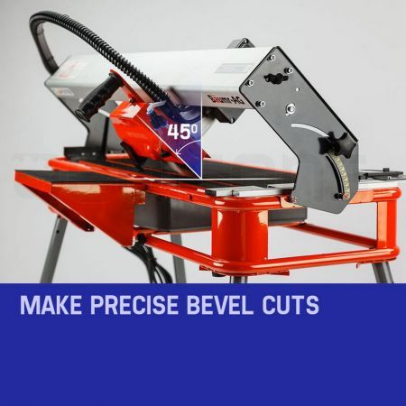 Baumr-AG BTS100 Tile Saw- Wet Cutting Table Rail Bridge Cutter Porcelain Ceramic