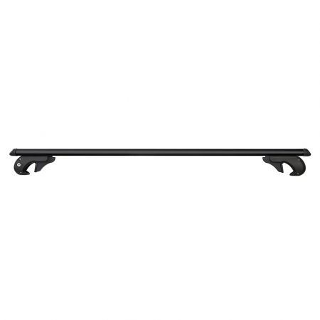 Universal Car Roof Racks Pod Aluminium Cross Bars Adjustable 108cm Black