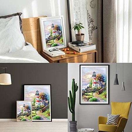 5D Diamond Painting Kits Full Drill Embroidery DIY Paintings Frameless 35*45cm #1