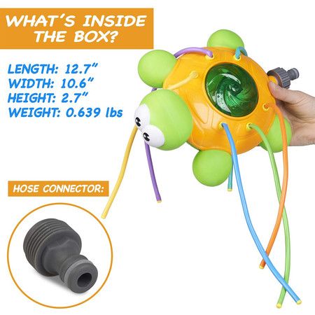 Outdoor Water Spray Sprinkler for Kids and Toddlers