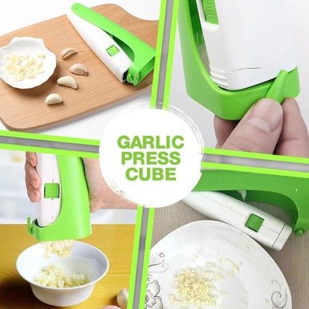 Ergonomic Garlic Cutter & Grip