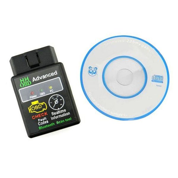 Mini ELM327 Bluetooth V2.1 OBD2 Car CAN Wireless Adapter Scanner Tool