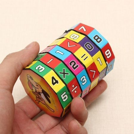 6-layer 7.2cm Height Puzzle Cube Children Education Learning Math Toy for Children