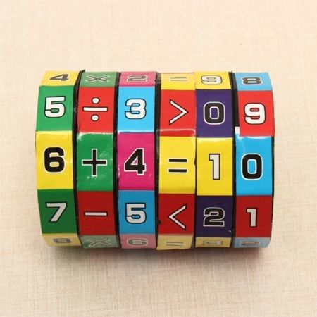 6-layer 7.2cm Height Puzzle Cube Children Education Learning Math Toy for Children