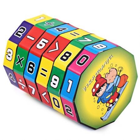 6-layer 7.2cm Height Puzzle Cube Children Education Learning Math Toy for Children