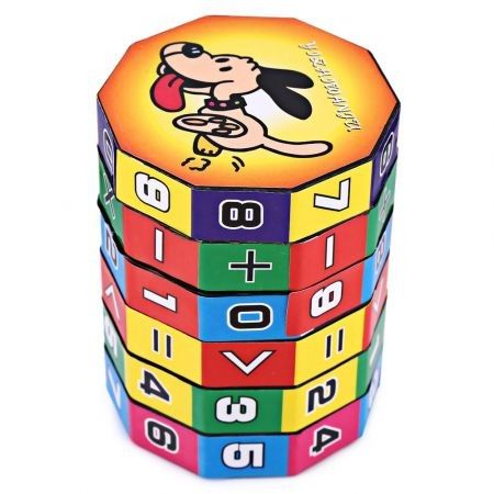 6-layer 7.2cm Height Puzzle Cube Children Education Learning Math Toy for Children