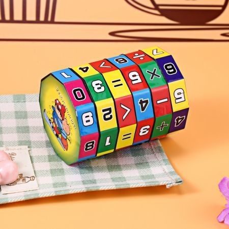 6-layer 7.2cm Height Puzzle Cube Children Education Learning Math Toy for Children