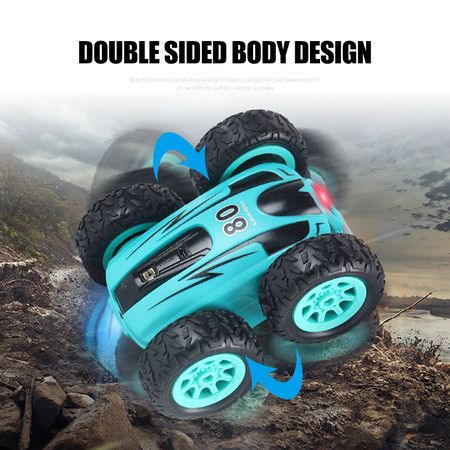 Remote control car, RC Cars Stunt Car Toy, 4WD 2.4Ghz Double Sided 360