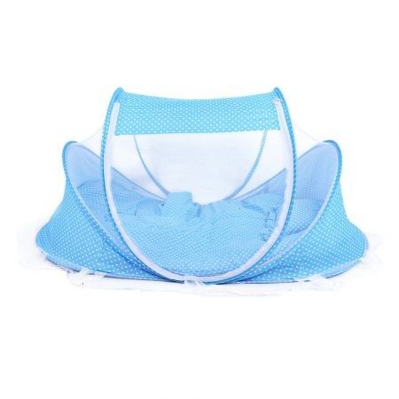 4pcs Sweet Portable Type Comfortable Babies Sealed Mosquito Net Mattress Pillow Mesh Bag