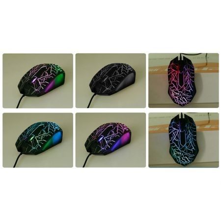 BM007 USB Wired Optical Gaming Mouse Game Mice