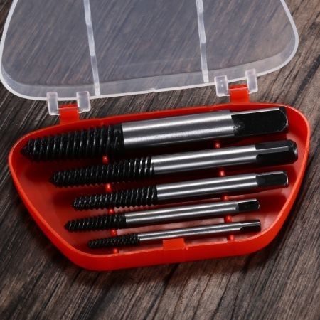 5PCS 3mm-19mm Screw Extractor Set Small Tool