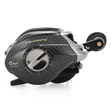 FISHDROPS LB200 Left Right Hand Fishing Bait Casting Reel