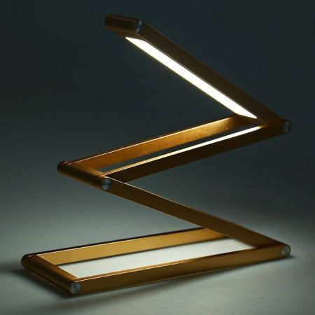 Lightme Transformers LED Desk Lamp with 360 Degree Folding 2 Different Brightness Level