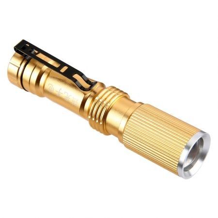 T6 LED 5W 350LM Mini Flashlight 3 Modes Torch Light