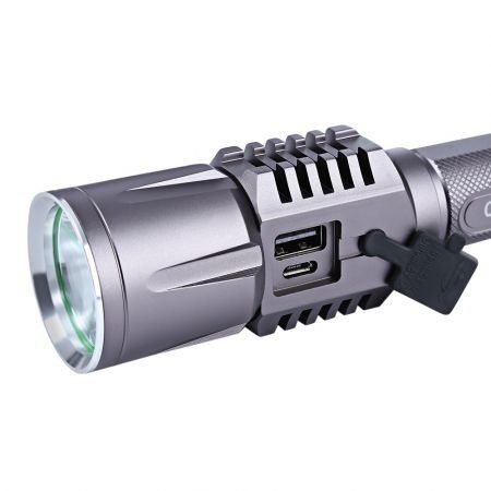 E Smarter 10W 1200LM CREE XML L2 LED Flashlight USB Charging 5 Modes Lamp