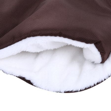 Chunky Fur Fleece Waterproof Stroller Warmer Gloves