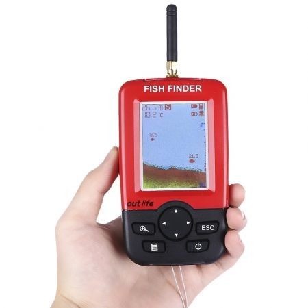 Outlife Smart Portable Fish Finder with Wireless Sonar Sensor