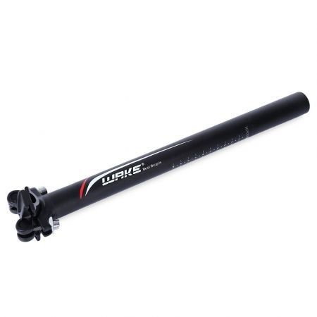 WAKE Bicycle MTB Frosted Aluminum Alloy 27.2 / 31.6MM Bike Seat Post