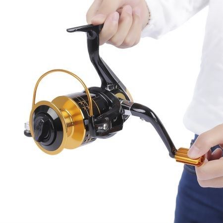 Proberos 12 Ball Bearings 5.2:1 Metal Spool Spinning Fishing Reel