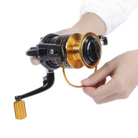 Proberos 12 Ball Bearings 5.2:1 Metal Spool Spinning Fishing Reel