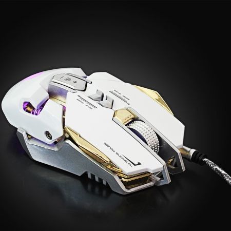 ZERODATE X300 Professional 3200DPI Optical Programmable Wired Gaming Mouse