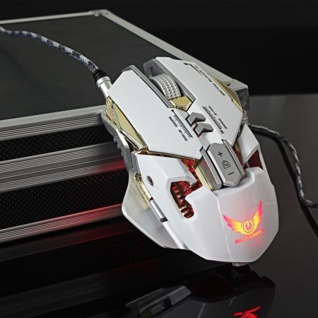 ZERODATE X300 Professional 3200DPI Optical Programmable Wired Gaming Mouse