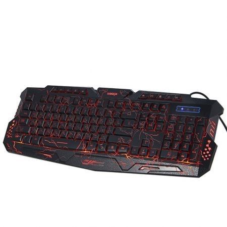 ZEEPIN M - 200 3 Colors Backlight Wired Gaming Keyboard