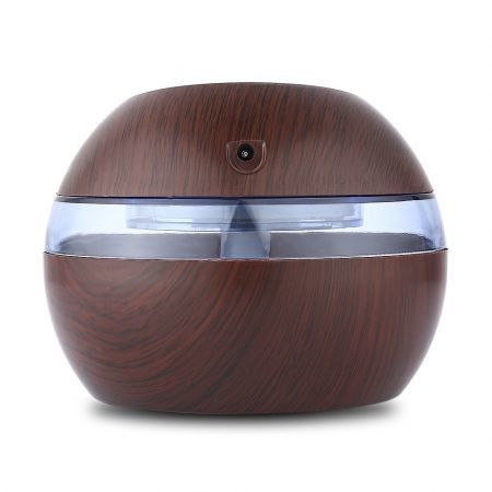 USB Essential Oil Diffuser Ultrasonic Humidifier with LED Light