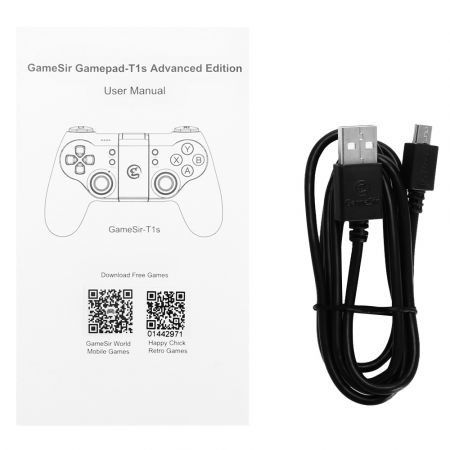 GameSir T1s 2.4GHz Wireless Bluetooth Gamepad for Android / Windows / PS3 System