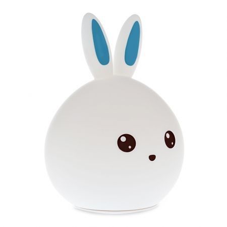 LED Lovely Rabbit Colorful Silicone Portable Night Light