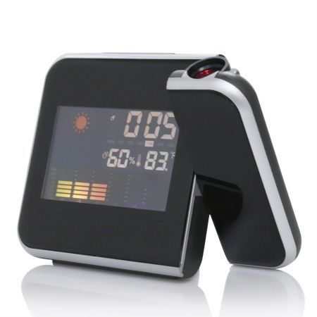 Digital Color Screen Projection Temperature Alarm Clock