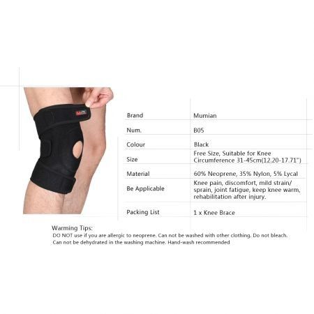 Mumian B05 Breathable Sport Knee Guard Protector