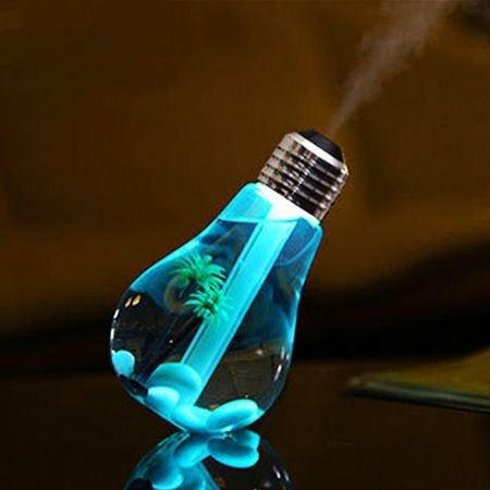 Brelong USB DC 5V 7 Colors Changes Night Light Ultrasonic Humidifier Air Purifier 400ML
