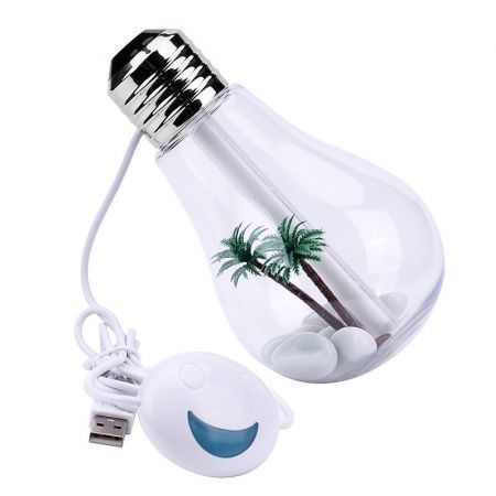 Brelong USB DC 5V 7 Colors Changes Night Light Ultrasonic Humidifier Air Purifier 400ML