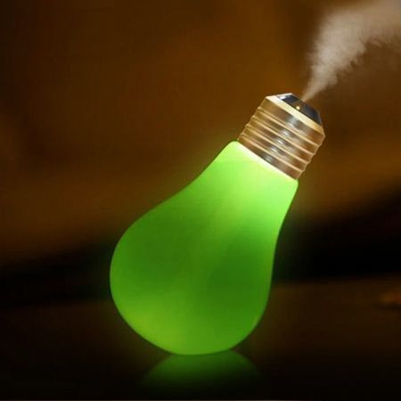 Brelong USB DC 5V 7 Colors Changes Night Light Ultrasonic Humidifier Air Purifier 400ML