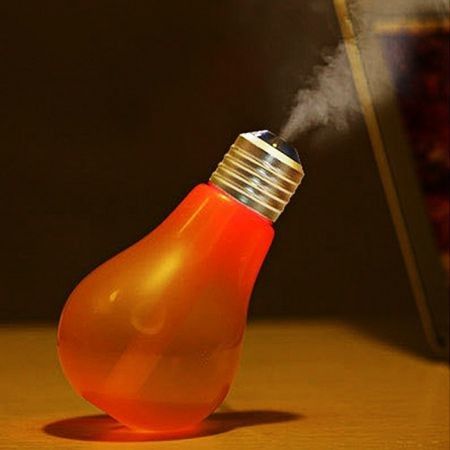 Brelong USB DC 5V 7 Colors Changes Night Light Ultrasonic Humidifier Air Purifier 400ML