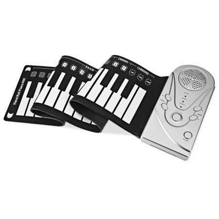 49 Keys Portable Electric Silicone Roll-up Keyboard Piano