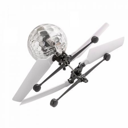 Induction Colorful Lamp Flash Flying Ball Helicopter Toy for Kids