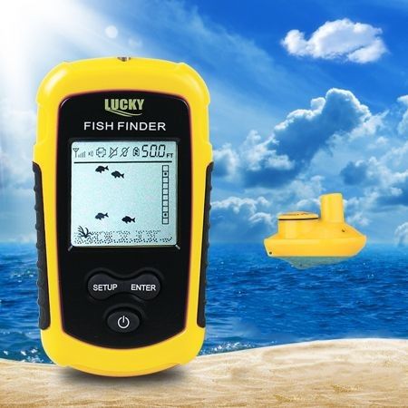 FFW1108 - 1 Wireless Fish Finder Sonar Sensor Detector