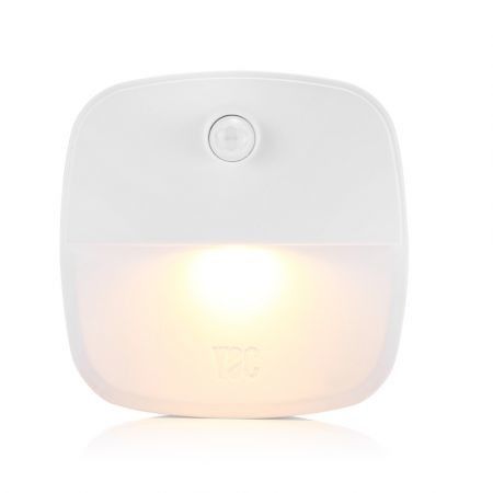 YOC 4PCS Stick-on Motion Sensor Warm White LED Night Light